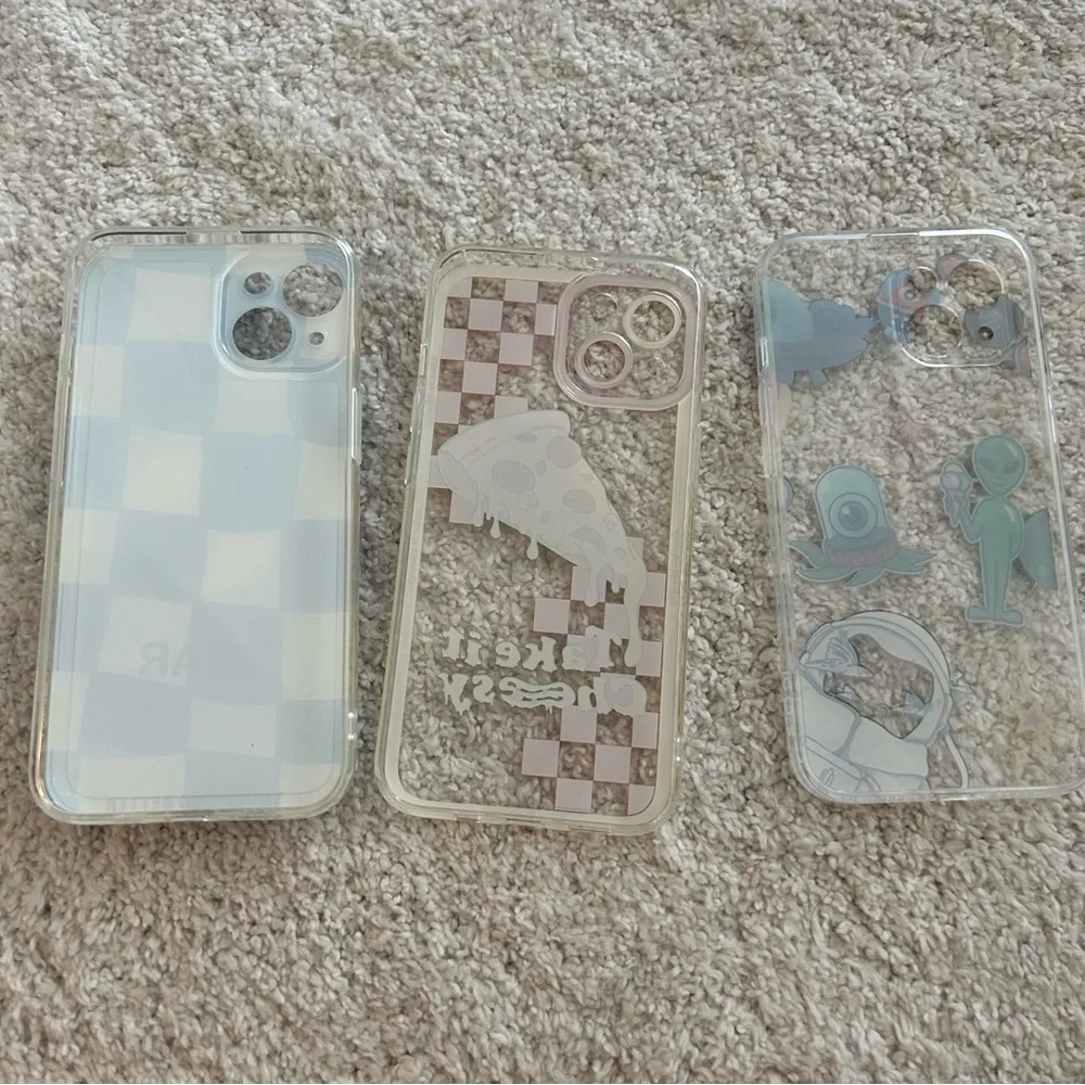 Set of 3 - iPhone 14 Phone Cases